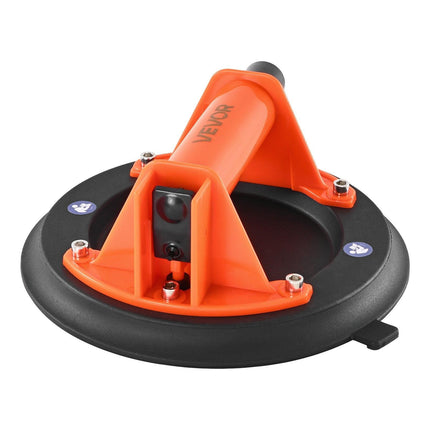 VEVOR Vacuum Suction Cup, 203 mm Vacuum Glass Lifter with ABS Handle, 180 kg Max Lifting Capacity Tile Suction Cup Tool with Carrying Case for Lifting Large Tile, Granite, Drywall, Windows (1-Pack).