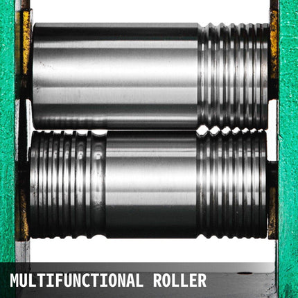 Combination Rolling Mill Machine Roller Width: 120 mm, Roller Diameter: 55 mm Rolling Mill Jewellery 85mm Roller Width Flat Rolling Manual Jewelry Press Tabletting Tool Jewelry DIY Tools.