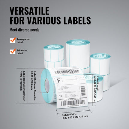 Manual Round Labeling Machine, 15-20pcs/min, Bottle Label Applicator for Round Bottles, Adjustable Manual Round Bottle Labeler Suitable for Round Bottle Diameter 20-120 mm (with Pressing Bar).
