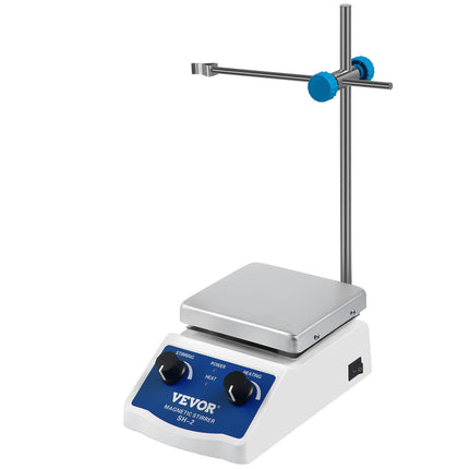 Magnetic Stirrer Magnetic Stirrer Plate Magnetic Plate Aluminum Panel Magnetic Stirrer Hot Plate Magnetic Plate with 1 inch Stirr Bar Magnetic Stirrer Mixer (12*12).