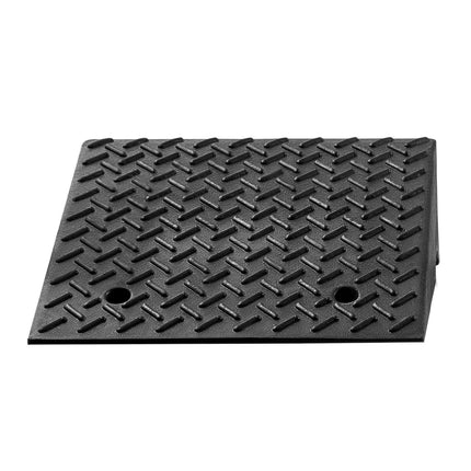 Driveway Curb Ramp, 3.175 Tons Load Capacity, 17.8 cm Rise Height Heavy Duty Curbside Bridge Ramp with Drainage Tank for Wheelchairs, Strollers, Motorcycles, Cars, Lawn Mowers & Trailers, 2 Pack.