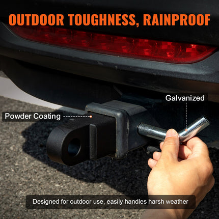 50mm Trailer Shackle Hitch Receiver Heavy Duty Tow Recovery for Truck Jeep.