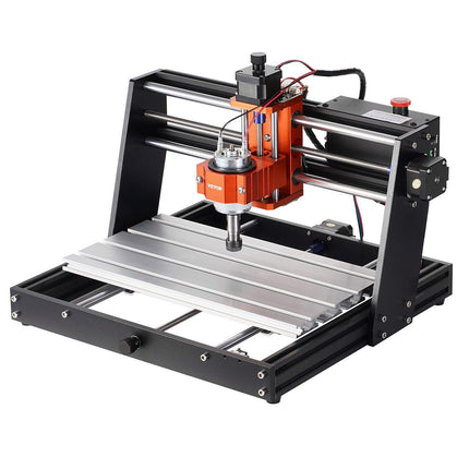 CNC Router Machine, 120W, 3 Axis GRBL Control Wood Engraving Carving Milling Machine Kit, 11.81 x 7.87 x 2.83 in / 300 x 200 x 72 mm Working Area 1200 RPM for Wood Acrylic MDF PVC Plastic Foam.