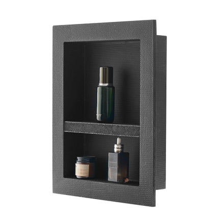 Shower Niche 40.6 x 50.8 x 10.2 cm Recessed Wall Divider Shelf Bathroom.