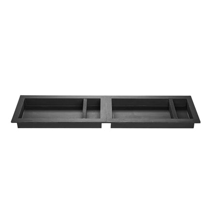 Shower Niche 40.6 x 81.3 + 40.6 x 81.3 cm Recessed Wall Shelf Bathroom.