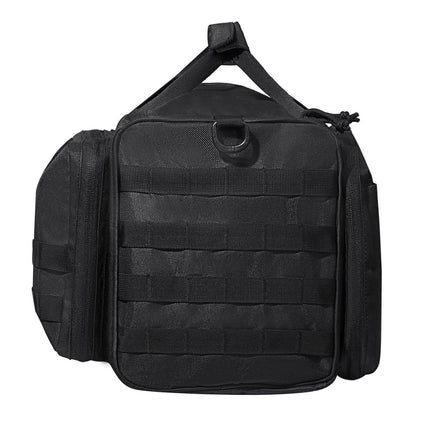 Range Bag for 3 Pistols Tactical Gun Range Bag Single Shoulder Strip Black.