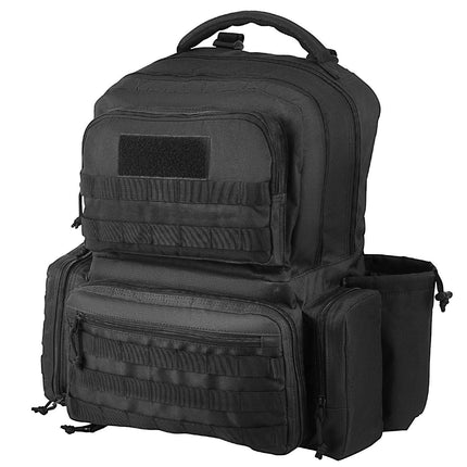 Tactical Range Backpack for 6 Pistols Gun Backpack Black.