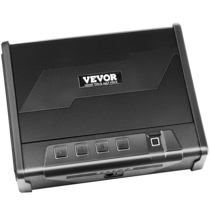 Gun Safe for Pistols Biometric Gun Safe with 3 Access Ways for 2 Pistols.