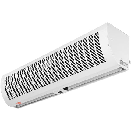 1.1m Commercial Indoor Air Curtain Super Power 2 Speeds 2292m_/h, UL Certified Wall Mounted Air Curtains for Doors, Indoor Over Door Fan with Heavy Duty Limit Switch, Easy-Install Unheated.