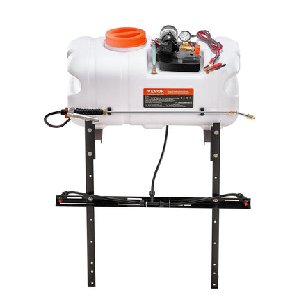 ATV Sprayer 60 L/15.9 Gal ATV/UTV Spot Sprayer with A Nozzle Boom 1.9 GPM.