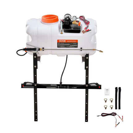 ATV Sprayer 60 L/15.9 Gal ATV/UTV Spot Sprayer with A Nozzle Boom 1.9 GPM.