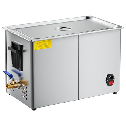 30L Ultrasonic Cleaner, Professional Ultrasonic Cleaner Machine with Cleaning Basket & Digital Display, 480W Stainless Steel 40kHz Industrial Cleaning Machine for Parts, Carburetors, Instruments.