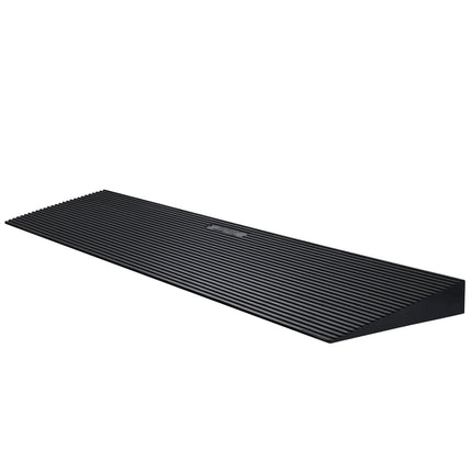 3 cm Rise Cuttable Threshold Ramp for Sweeping Robot, 90 cm Wide Natural Rubber Wheelchair Ramp, Non-Slip Solid Rubber Ramp with Double-Sided Tape for Doorways, Driveways, Bathroom, Smooth Tile.