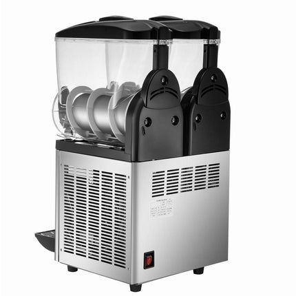 Commercial Slush Machine Margarita Slush Maker 2x15L Frozen Drink Machine.