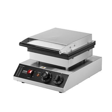 VEVOR Mini Dutch Pancake Maker, 25PCS 43mm Diameter Dorayaki Baker Machine, 1700W Commercial Electric Poffertjes Grill, Non-stick Stainless Steel, Temp & Time Control, for Home Kitchen Restaurant.