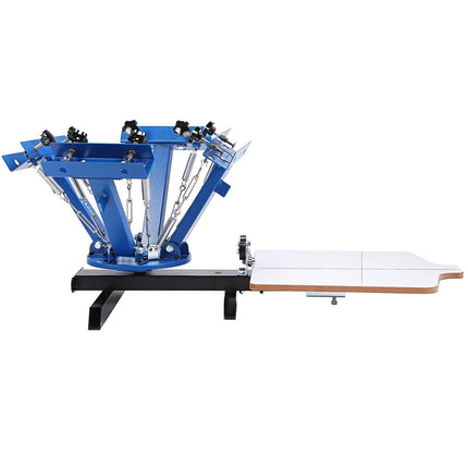 VEVOR 4 Color 1 Station Silk Screening Screenprint Press Screen Printing Machine.