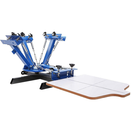VEVOR 4 Color 1 Station Silk Screening Screenprint Press Screen Printing Machine.