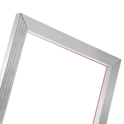 Screen Printing Kit, 6 Pieces Aluminum Silk Screen Printing Frames, 25.4 x 35.6 cm Silk Screen Printing Frame with 110 Count Mesh, High Tension Nylon Mesh and Sealing Tape for T-shirts DIY.