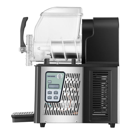 Commercial Slushy Machine, 4L Single Tank Frozen Drink Machine, 16 Cups Stainless Steel Margarita Smoothie Frozen Drink Maker, Slushie Maker for Home Party Restaurants Cafe Bars.