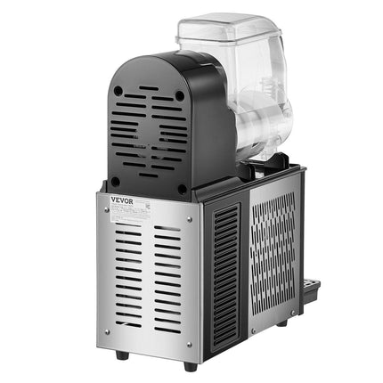 Commercial Slushy Machine, 4L Single Tank Frozen Drink Machine, 16 Cups Stainless Steel Margarita Smoothie Frozen Drink Maker, Slushie Maker for Home Party Restaurants Cafe Bars.