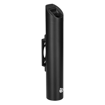 Cigarette Butt Receptacle, Stainless Steel Cylinder Cigarette Butt Container, Wall Mounted and Weatherproof Outdoor Cigarette Butt Disposal for Garden, Office, Restaurant, Hotel, Bar, Black.