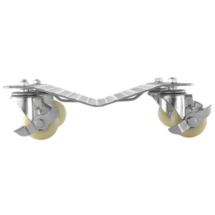 2 Pcs Tire Wheel Dollies 12"X16" Platform Size Wheel Car Dolly 3" Caster Wheel Dolly for Vehicle Car Auto Repair (2 Pcs).