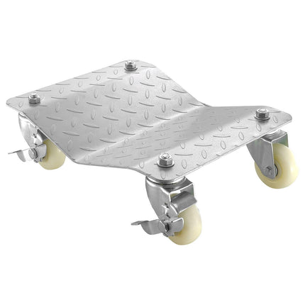2 Pcs Tire Wheel Dollies 12"X16" Platform Size Wheel Car Dolly 3" Caster Wheel Dolly for Vehicle Car Auto Repair (2 Pcs).