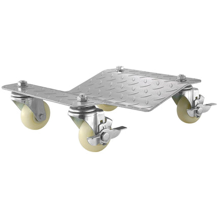 2 Pcs Tire Wheel Dollies 12"X16" Platform Size Wheel Car Dolly 3" Caster Wheel Dolly for Vehicle Car Auto Repair (2 Pcs).