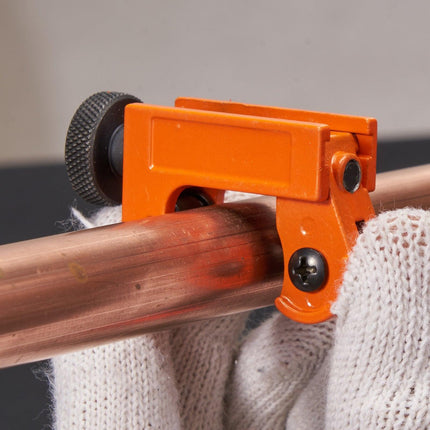 3PCS Tubing Cutter Set, 3/16"-2" O.D. Copper Pipe Cutter, 1/8"-7/8" O.D. Mini Tube Cutter and Deburring Tool, Heavy Duty Pipe Cutter Set for Copper, Aluminum, Stainless Steel, Plastic Pipes.