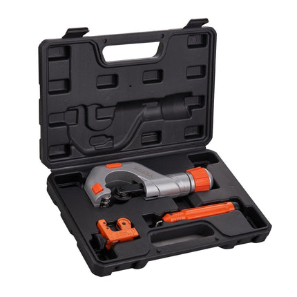 3PCS Tubing Cutter Set, 3/16"-2" O.D. Copper Pipe Cutter, 1/8"-7/8" O.D. Mini Tube Cutter and Deburring Tool, Heavy Duty Pipe Cutter Set for Copper, Aluminum, Stainless Steel, Plastic Pipes.