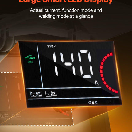 TIG Welder 2-In-1 Welding Machine Lift MMA Stick Arc IGBT Hot Start LED.