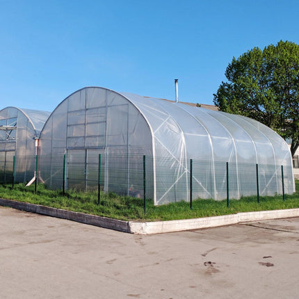 Greenhouse Plastic Sheeting 7.6 x 7.6 m, 6 Mil Thickness Clear Greenhouse Film, Polyethylene Film 4 Year UV Resistant, for Gardening, Farming, Agriculture, Garden.