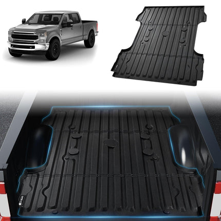 VEVOR Truck Bed Mat Fit 2017-2024 Ford F250/F350 TPE Truck Bed Liner Accessories.