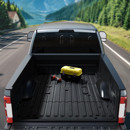 VEVOR Truck Bed Mat Fit 2017-2024 Ford F250/F350 TPE Truck Bed Liner Accessories.