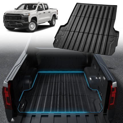 Truck Bed Mat Fit 2023-2024 Chevrolet Colorado/GMC Canyon Truck Bed Liner.