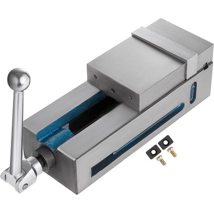Milling Vice 4"/100mm,Bench Clamp Vice Nodular Cast Iron Material,Clamping Vice Clamping Force 19KN Max, Milling Machine Vice.