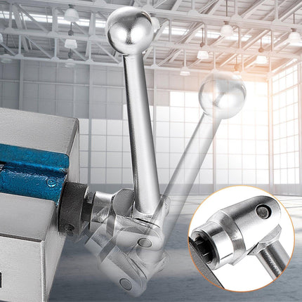 Milling Vice 4"/100mm,Bench Clamp Vice Nodular Cast Iron Material,Clamping Vice Clamping Force 19KN Max, Milling Machine Vice.