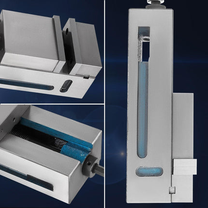 Milling Vice 4"/100mm,Bench Clamp Vice Nodular Cast Iron Material,Clamping Vice Clamping Force 19KN Max, Milling Machine Vice.