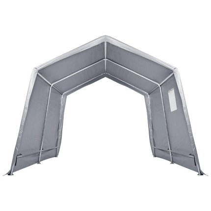 Protable Stotage Shelter Garage Stotage Shed 7 x 12 x 7.36ft & Zipper Door.