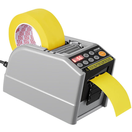 Automatic Tape Dispenser, Self-Adhesive Electric Tape Cutter, 25 W Packaging Machine, Tape Cutter, 6-60 mm Tape Width, Electric Tape Cutter Packaging Machine.