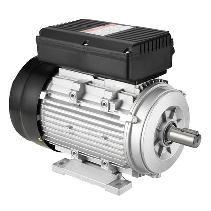 2.2KW Electric Motor 2800 rpm, AC 220~240V 13.8A, 90L, B3 Frame, Air Compressor Motor Single Phase, 24mm Keyed Shaft, CW/CCW Rotation for Agricultural Machinery and General Equipment.