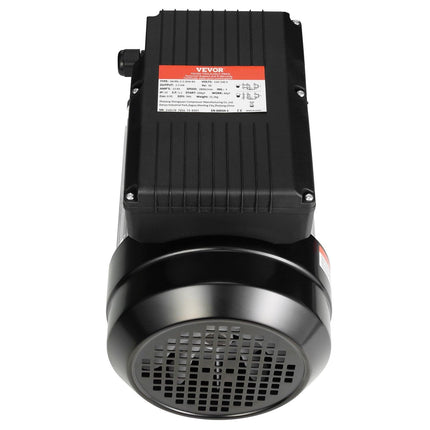 2.2KW Electric Motor 2800 rpm, AC 220~240V 13.8A, 90L, B3 Frame, Air Compressor Motor Single Phase, 24mm Keyed Shaft, CW/CCW Rotation for Agricultural Machinery and General Equipment.