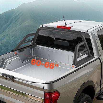 Truck Bed Roll Bar Universal Chase Rack for Full-Size Pickup Carbon Steel.