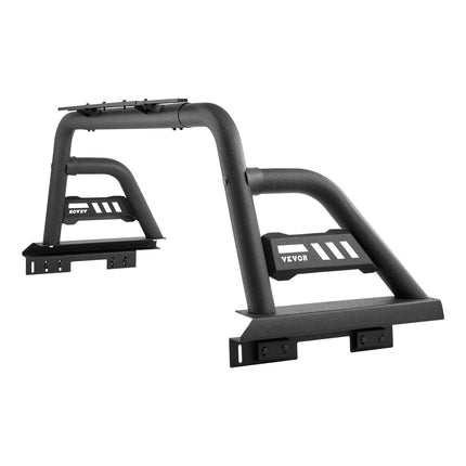 Truck Bed Roll Bar Universal Chase Rack for Full-Size Pickup Carbon Steel.