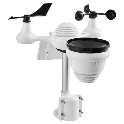 7-in-1 Wi-Fi Weather Station 177.8 mm TFT Display Wireless Outdoor Sensor.