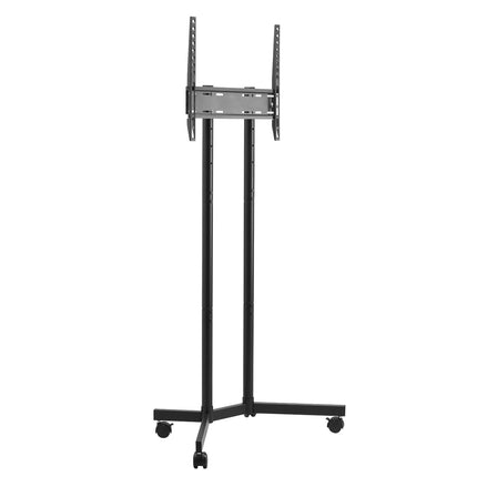 Rolling TV Stand, Mobile TV Cart for 32-65 Inch Screens, Height Adjustable, Portable Monitor Stand with Wheels Holds up to 40 kg for Living Room, Bedroom, Office, Outdoor, Max VESA 400x400mm.