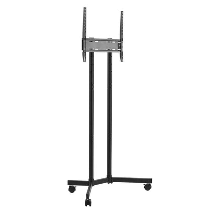 Rolling TV Stand, Mobile TV Cart for 32-65 Inch Screens, Height Adjustable, Portable Monitor Stand with Wheels Holds up to 40 kg for Living Room, Bedroom, Office, Outdoor, Max VESA 400x400mm.