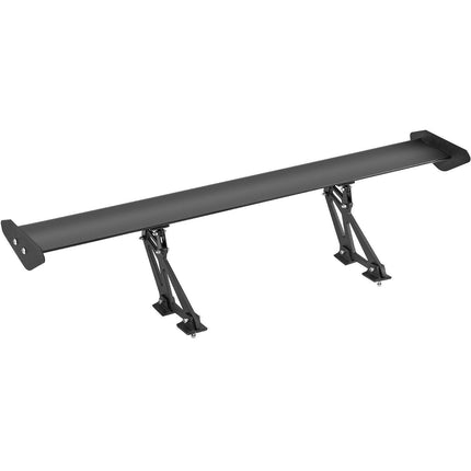 GT Wing Car Spoiler, 43.3 inch Universal Spoiler with Single Deck, Adjustable Lightweight Aluminum, Car Rear Spoiler Wing, Racing Spoiler BGW/JDM Drift Black.