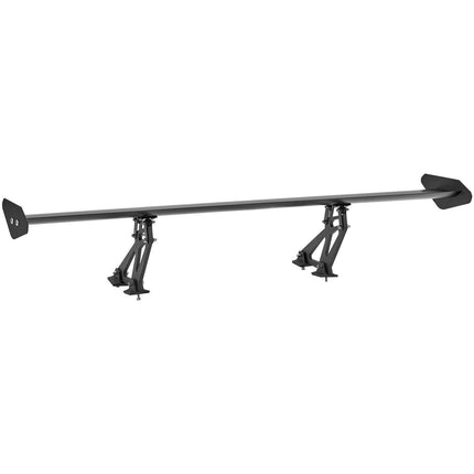 GT Wing Car Spoiler, 43.3 inch Universal Spoiler with Single Deck, Adjustable Lightweight Aluminum, Car Rear Spoiler Wing, Racing Spoiler BGW/JDM Drift Black.