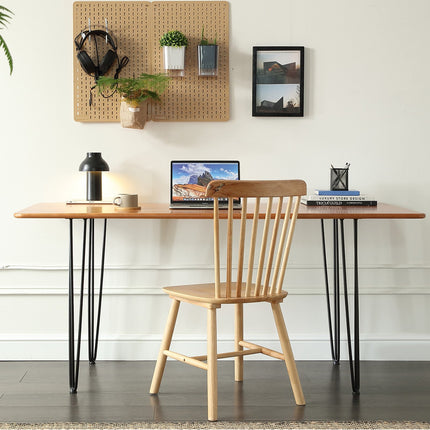 Hairpin Table Legs 0.7M, Set of 4 Desk Legs 408.2KG Load Capacity, Hairpin Desk Legs 3 Rods for Desk Chairs Bench Dining End Table, Solid Carbon Steel Heavy Duty Furniture Legs Black.